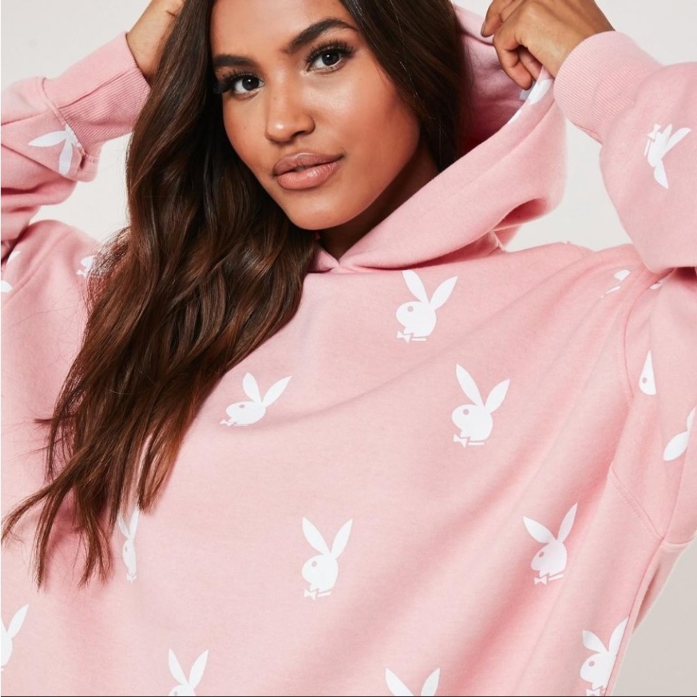 Playboy Missguided oversized hoodie dress - Picture 16 of 16